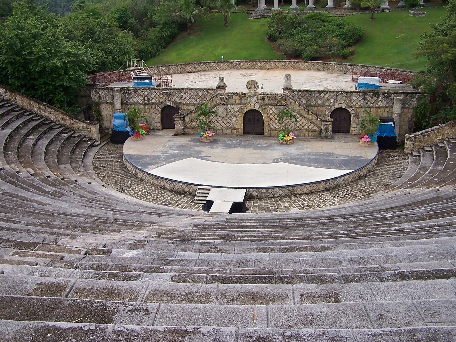 The stone amphitheater at Altos de Chavón
