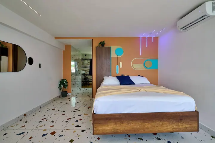 Calm ocean-view studio with a bathtub: photo 22