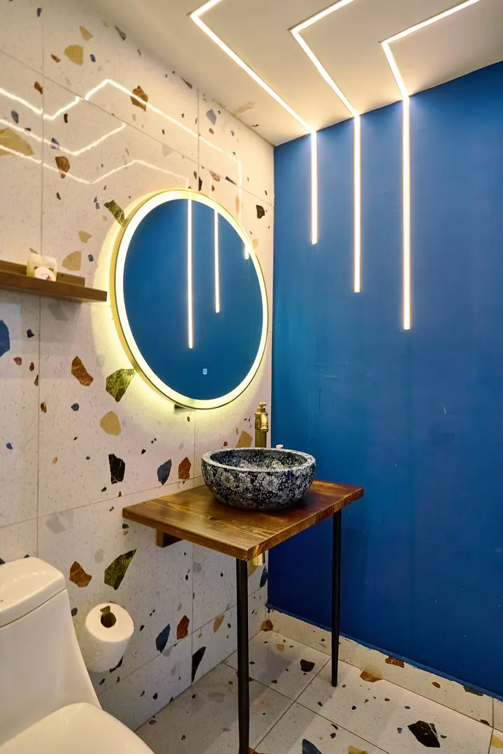 Calm ocean-view studio with a bathtub: photo 25