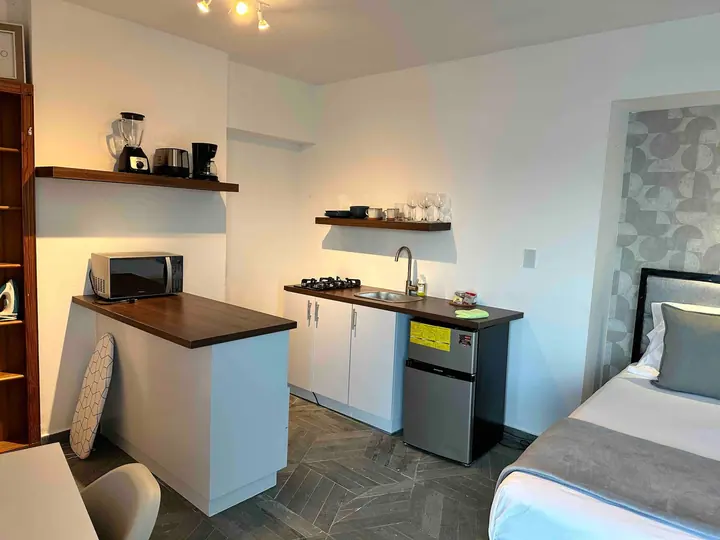 Loft with a bathtub and an ocean view: photo 4