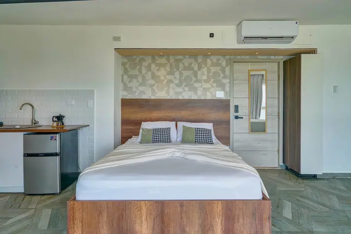 Loft with a bathtub and an ocean view: photo 18