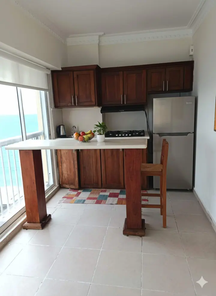 Quiet one-bedroom with a balcony: photo 2